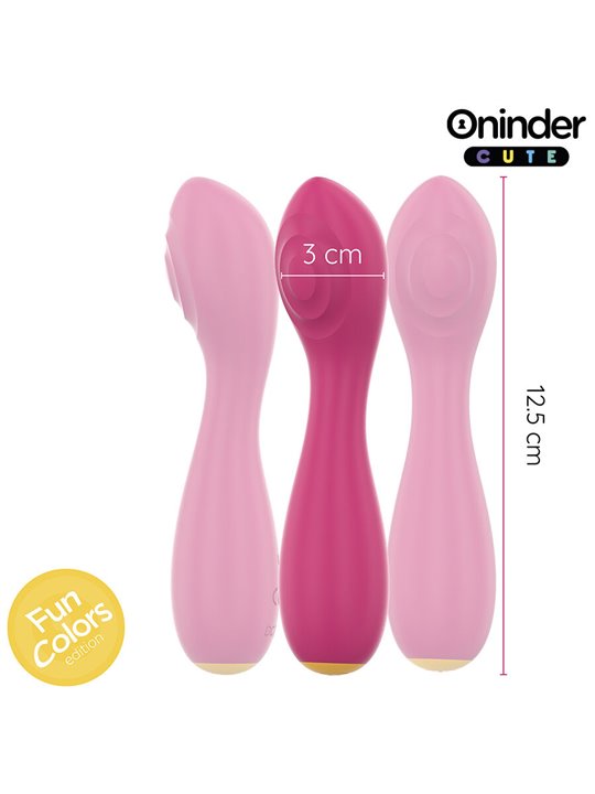 Oninder Cute Love Buddy - Fuchsia G-Spot Vibrator with Free App