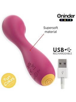 Oninder Cute Love Buddy - Fuchsia G-Spot Vibrator with Free App