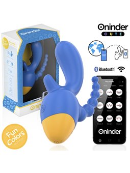Oninder Cute Love 3 Some - Triple Vibrator with Free App