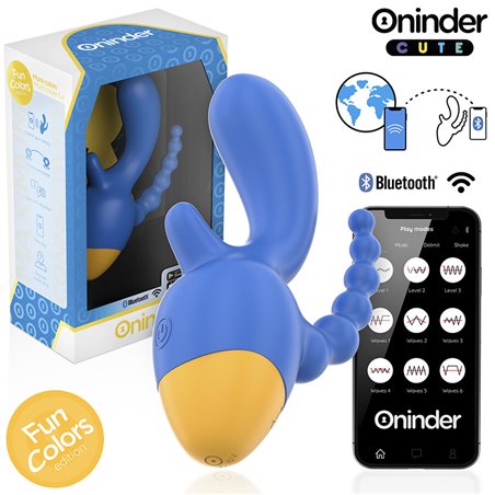 Oninder Cute Love 3 Some - Triplo Vibratore con App Gratuita