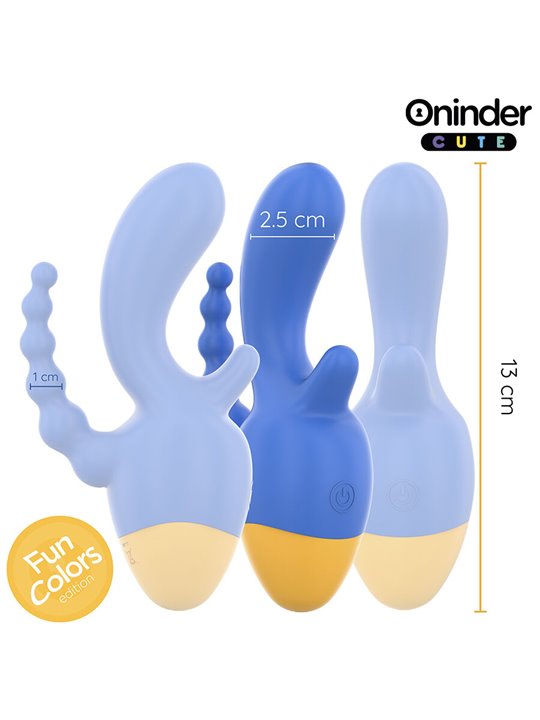 Oninder Cute Love 3 Some - Triplo Vibratore con App Gratuita