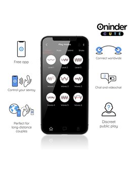 Oninder Cute Love 3 Some - Triplo Vibratore con App Gratuita