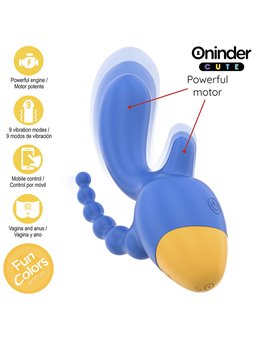 Oninder Cute Love 3 Some - Triplo Vibratore con App Gratuita