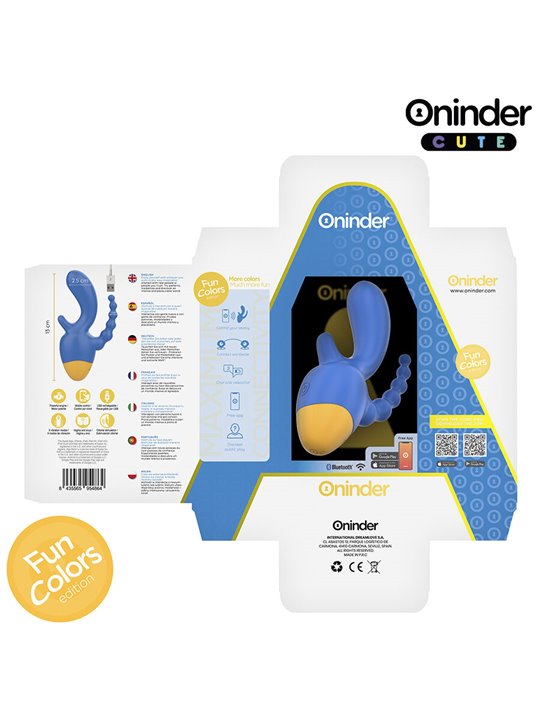 Oninder Cute Love 3 Some - Triplo Vibratore con App Gratuita