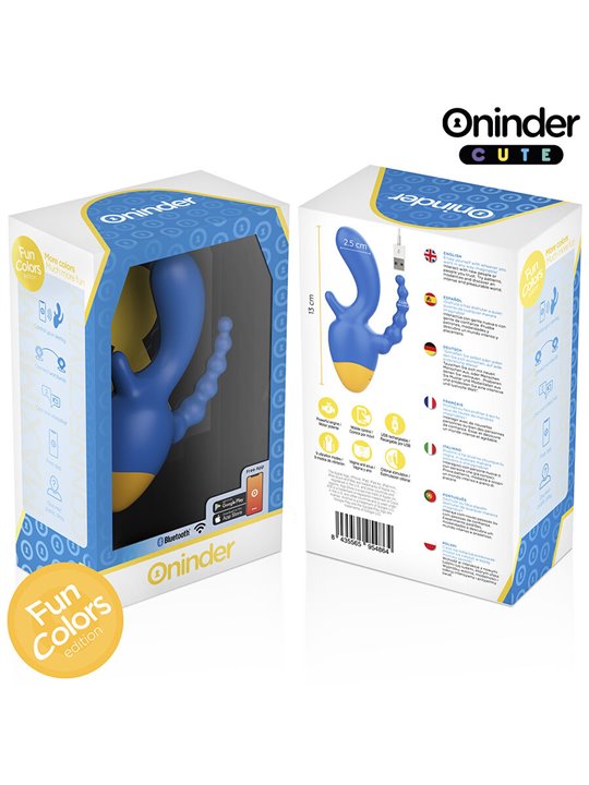 Oninder Cute Love 3 Some - Triplo Vibratore con App Gratuita