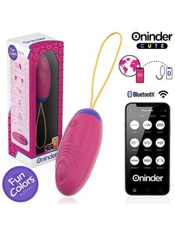 Oninder Cute - Wave Silicone Egg Vibrator with Free App
