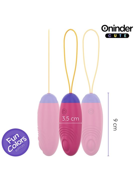 Oninder Cute - Wave Silicone Egg Vibrator with Free App