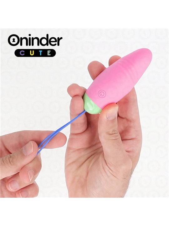Oninder Cute - Ovetto Vibro-Rotante 360° in Silicone con App Gratuita