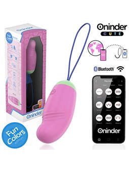 Oninder Cute - Ovetto Vibro-Rotante 360° in Silicone con App Gratuita