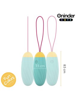 Oninder Cute - Ovetto Vibro-Rotante in Silicone con App Gratuita