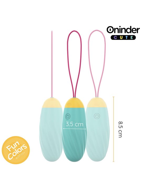 Oninder Cute - Ovetto Vibro-Rotante in Silicone con App Gratuita