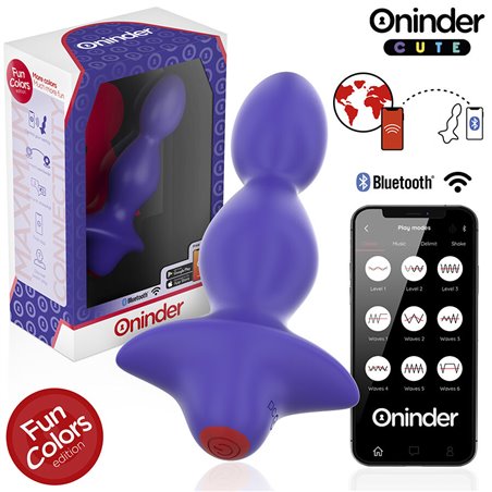 Oninder Cute Love Butt - Vibrating Anal Dilator with Free App