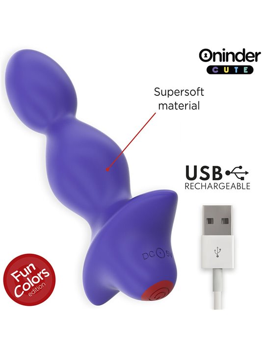 Oninder Cute Love Butt - Vibrating Anal Dilator with Free App
