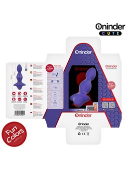 Oninder Cute Love Butt - Dilatatore Anale Vibrante con App Gratuita