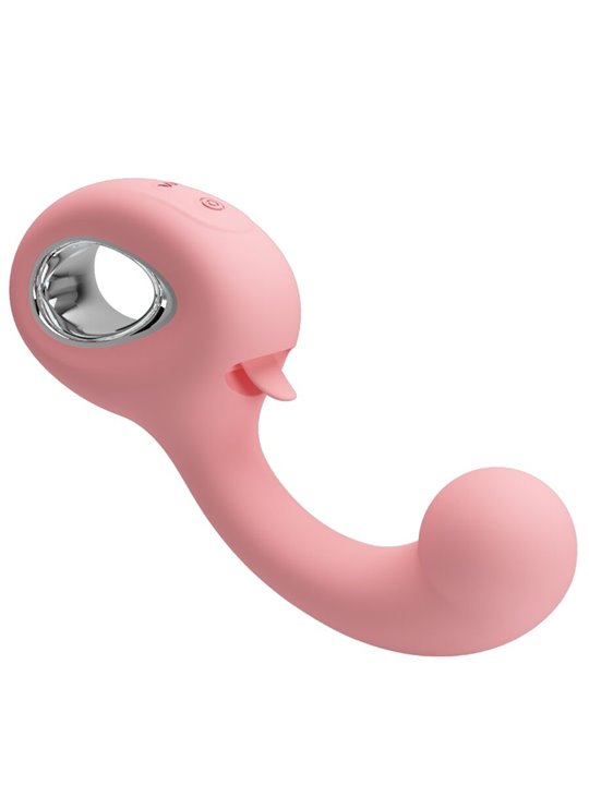 Pretty Love Erynnyes - Pink G-Spot Vibrator with Clitoral Stimulator