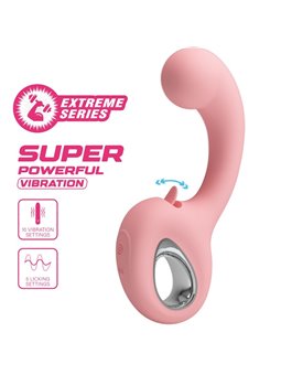 Pretty Love Erynnyes - Pink G-Spot Vibrator with Clitoral Stimulator