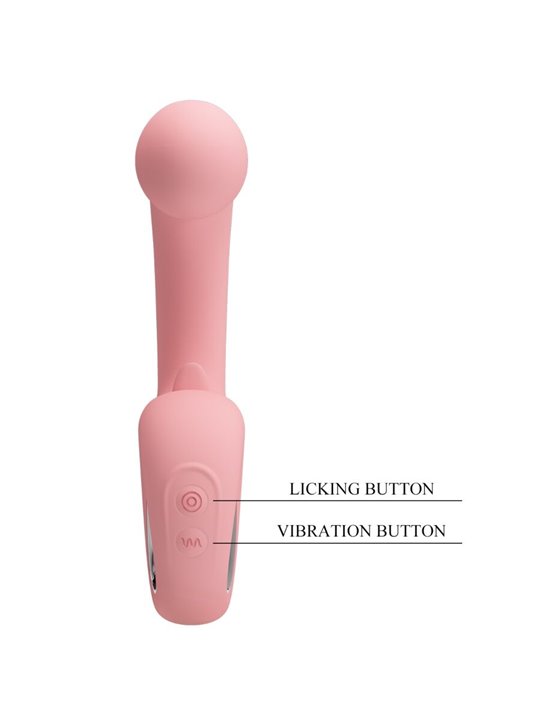 Pretty Love Erynnyes - Pink G-Spot Vibrator with Clitoral Stimulator
