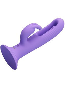 Pretty Love Killmoulis - Purple Rabbit Vibrator with Stimulating Tongue