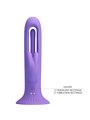 Pretty Love Killmoulis - Purple Rabbit Vibrator with Stimulating Tongue