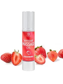 Secretplay Sensual - Strawberry Massage Oil 50 ML