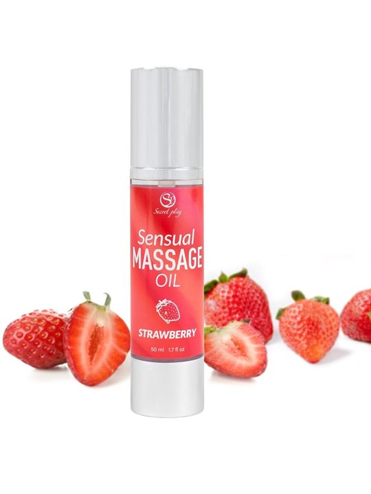 Secretplay Sensual - Strawberry Massage Oil 50 ML