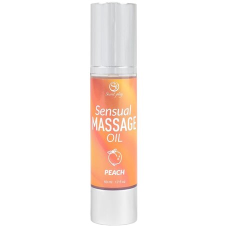 Secretplay Sensual - Olio per Massaggi alla Pesca 50 ML