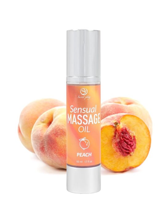 Secretplay Sensual - Olio per Massaggi alla Pesca 50 ML