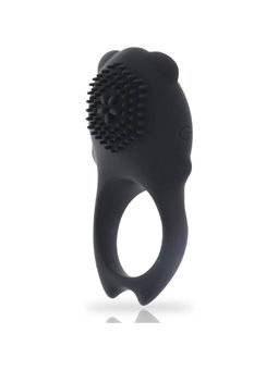 Mia  - Colosseo Cock Ring Remote Control Black