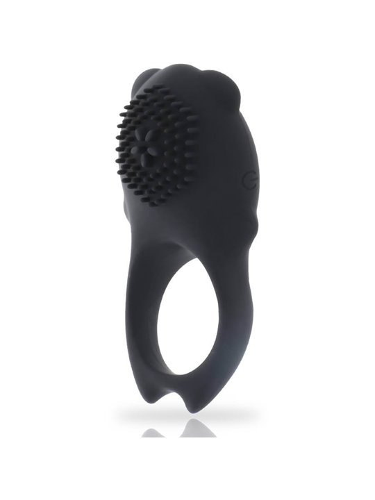 Mia  - Colosseo Cock Ring Remote Control Black