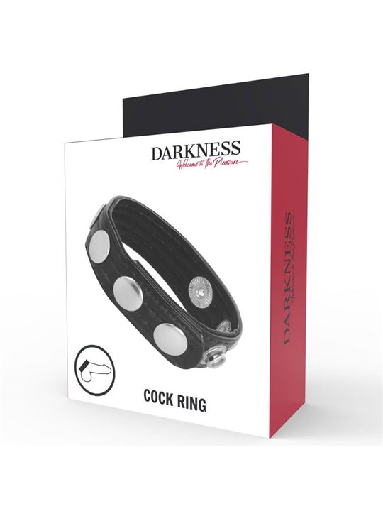 Darkness - Leather Erection Ring