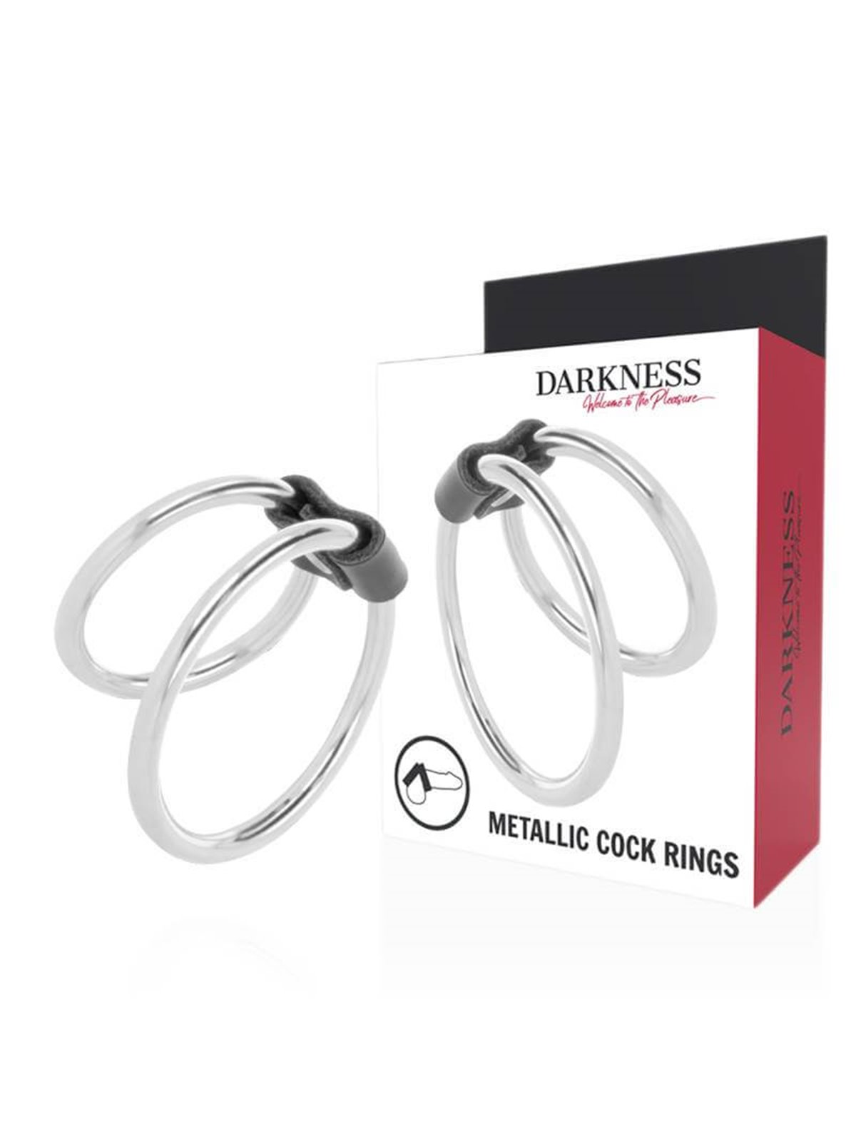 Darkness - Double Metal Penis Ring