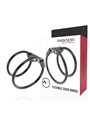 Darkness - Double Flexible Penis Ring