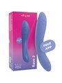 We-Vibe Rave 2 - Blue Silicone G-Spot Vibrator with Free App
