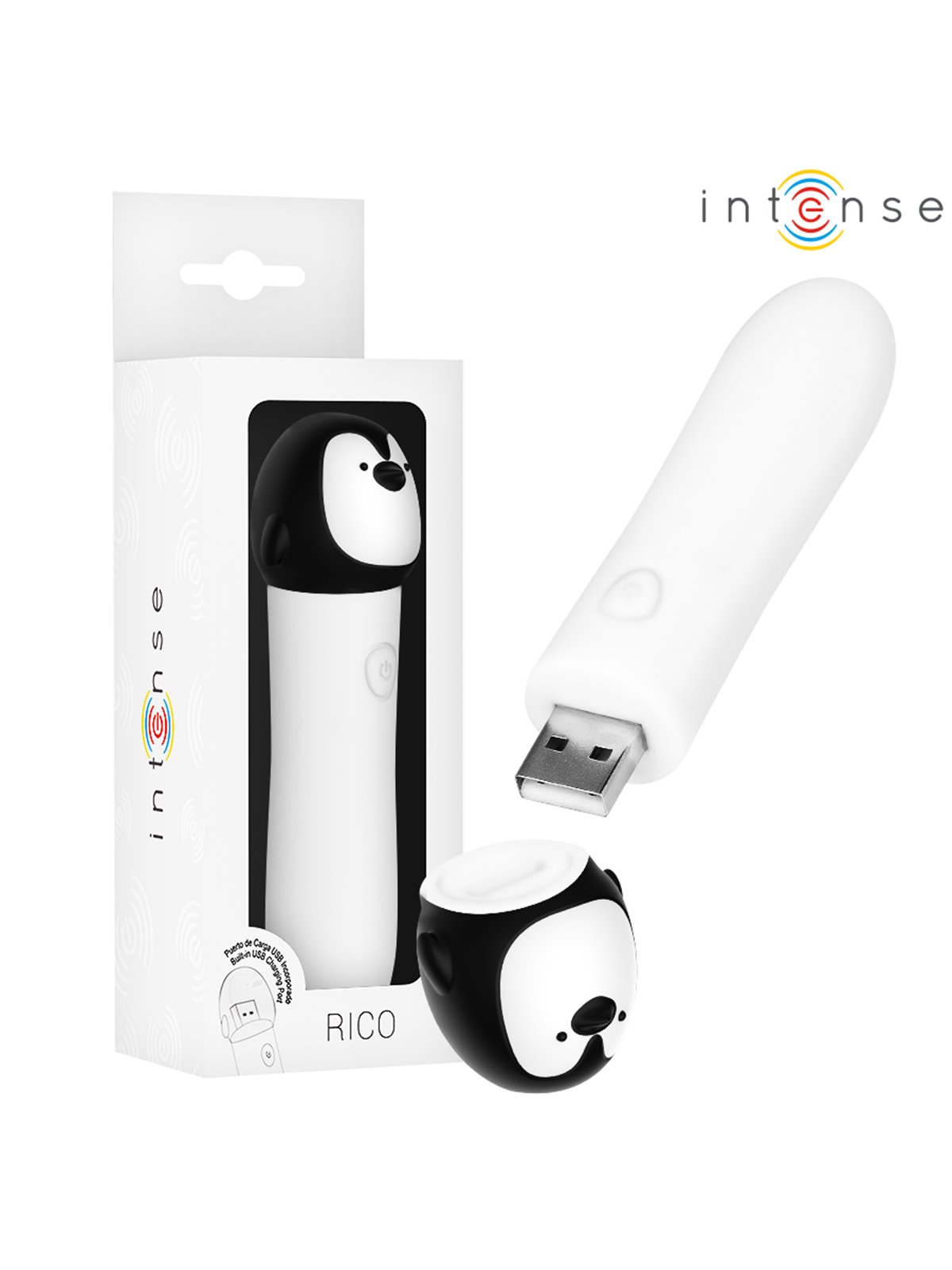 Intense Rico - Penguin Shaped Bullet Vibrator 10 x 2.2 Cm