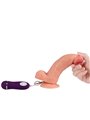 Shequ Iron Dragon - 17.5 cm Realistic Vibrating Dildo with Remote Control