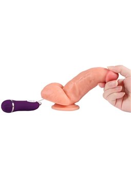 Shequ Soldier - 16 cm Realistic Vibrating Dildo with Remote Control