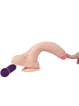 Shequ Holy Dragon - 20.5 cm Realistic Vibrating Dildo with Remote Control