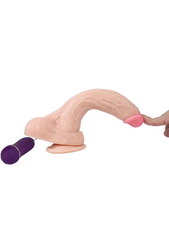 Shequ Holy Dragon - 20.5 cm Realistic Vibrating Dildo with Remote Control