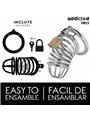 Addicted Toys Locked Iron Cell - Gabbia Fallica in Metallo Taglia M