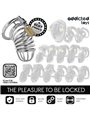 Addicted Toys Locked Iron Cell - Gabbia Fallica in Metallo Taglia M