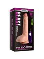 Shequ Beast - Dildo Realistico Vibrante con Telecomando 24,5 Cm