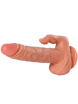 Shequ Julian - Dildo Vibrante con Stimolatore e Telecomando 16 Cm