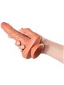 Shequ Julian - Dildo Vibrante con Stimolatore e Telecomando 16 Cm