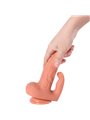 Shequ Hayden - 16 cm Vibrating Dildo with Stimulator and Remote Control