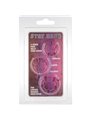 Sevencreations - Anelli Fallici Rosa Stay Hard - Three Rings