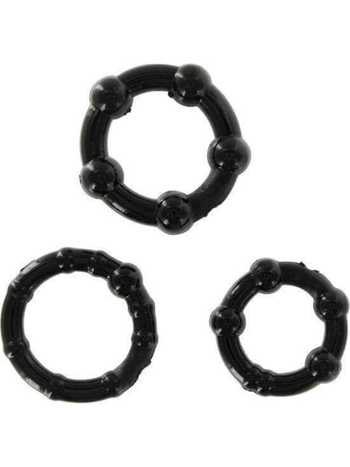 Sevencreations - Anello Pene Set Stay Hard - Three Rings