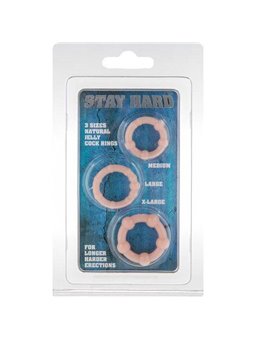 Seven Creations - Set Of Three Skin Penis Rings
