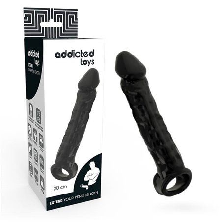 Addicted Toys - Estensore Pene 20 CM Nero