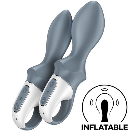 Satisfyer Air Pump Booty 1 - Inflatable Anal Vibrator Grey