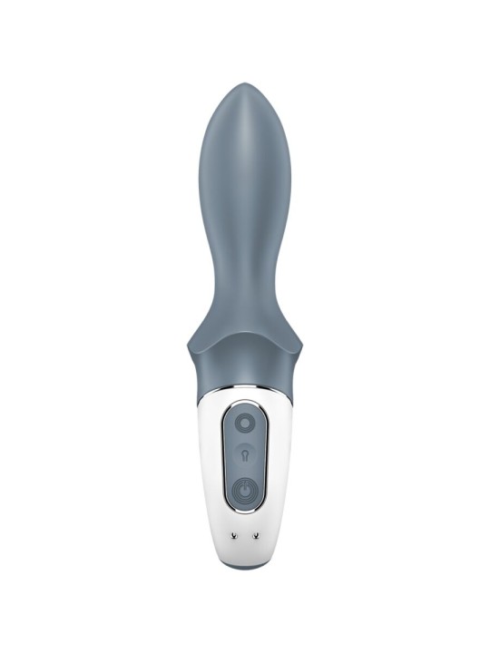 Satisfyer Air Pump Booty 1 - Vibratore Anale Gonfiabile Grigio
